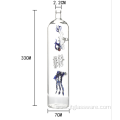 Glass liquor bottles vodka glass bottle